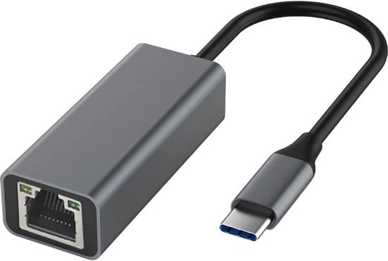 Adattatore USB-C a Ethernet - Adattatore Lan per Internet RJ45 - 1000 Mbps