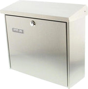 Cassa postale in acciaio inox.