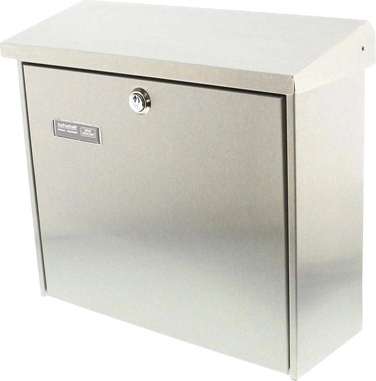Cassa postale in acciaio inox.