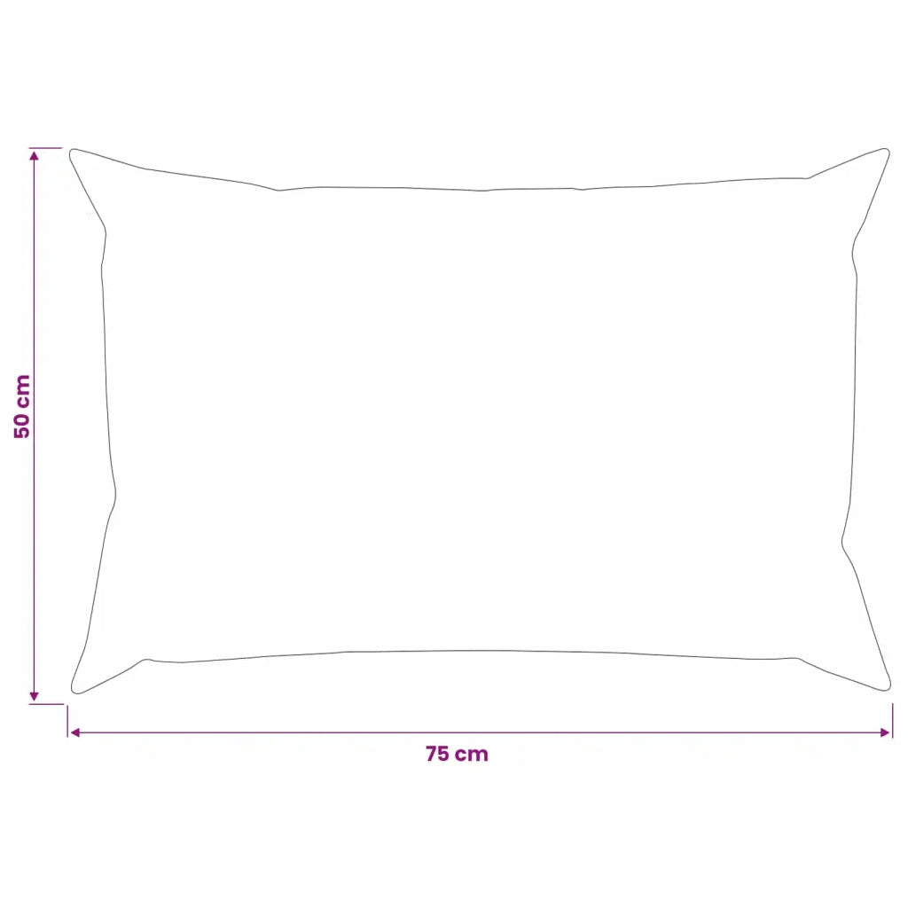Federa 2 pz HEERLEN Blu navy 50 x 75 cm 911849