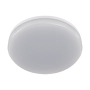 Plafoniera esterna LED bianca tonda 22cm 18W 4000K IP55