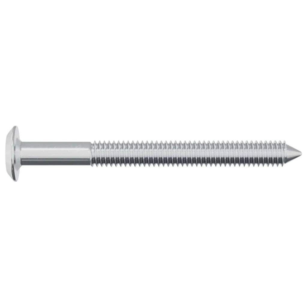 Vite 12 pcs Argento M6 x 60 mm Acciaio 864413