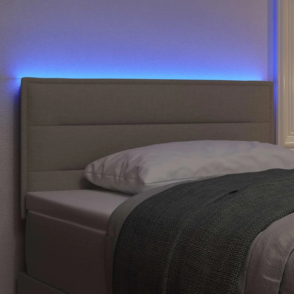 Testiera LED con strisce LED con testiera Talpa 80 cm Tessuto 3337968