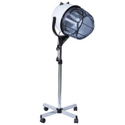 Asciugatore Professionale per Capelli 1180W con Cappa e Ruote ¨C Minimal ¨C Bianco