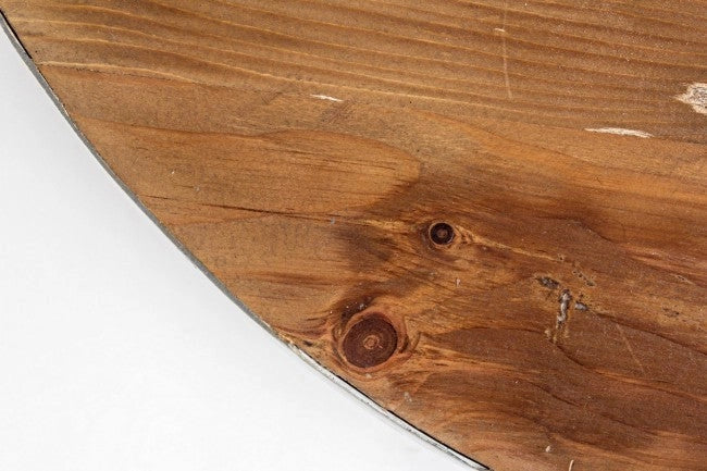 Tavolino Lancaster Bianco D70 in Legno Riciclato