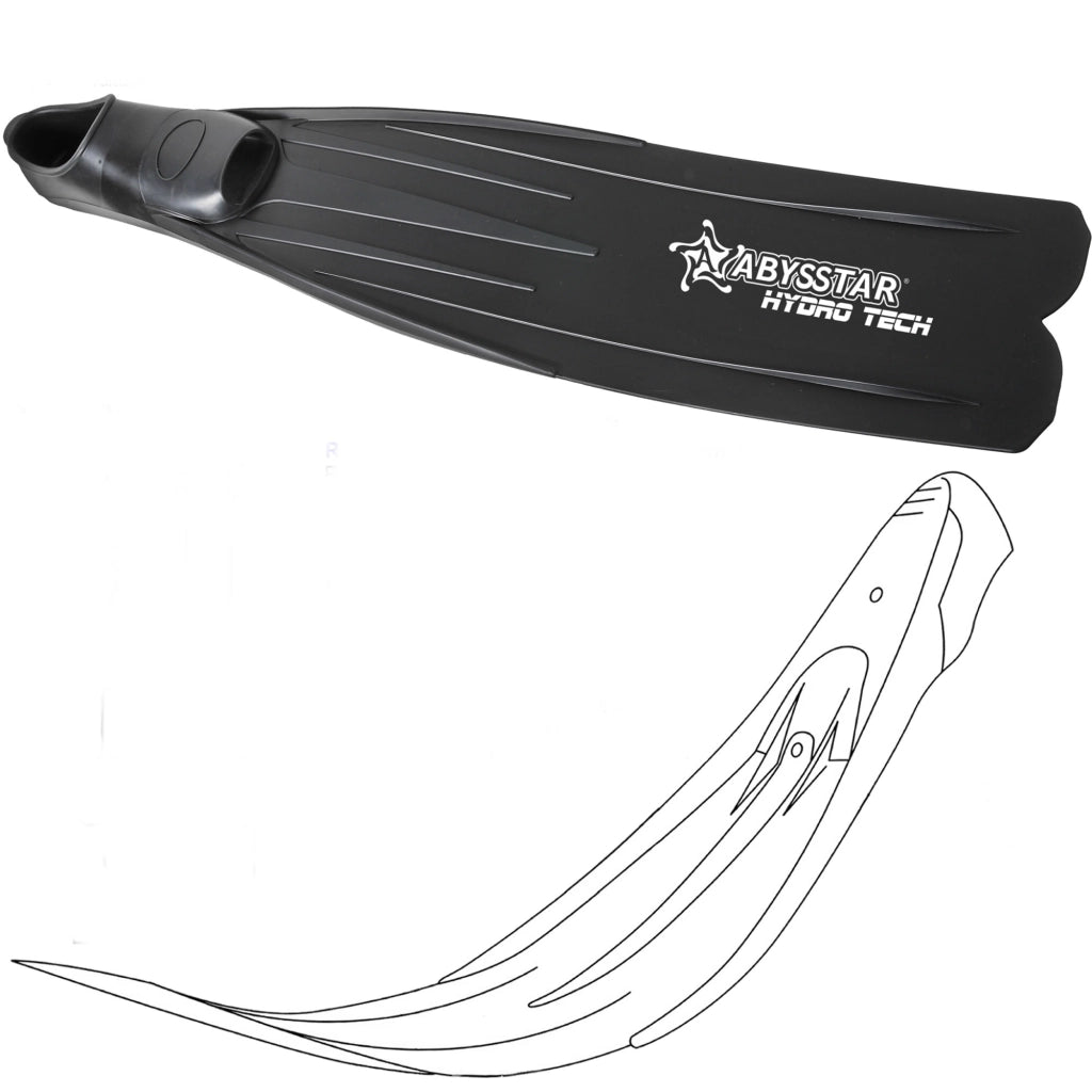 Pinna hidro-tech abysstar rinforzi tpr per apnea n 42-43
