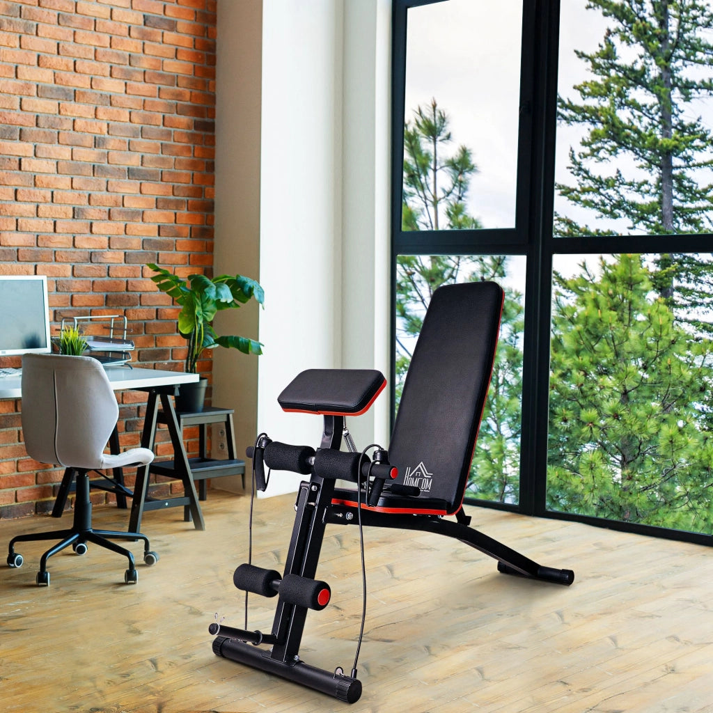 Panca Palestra Pieghevole ¨C Minimal ¨C Rosso