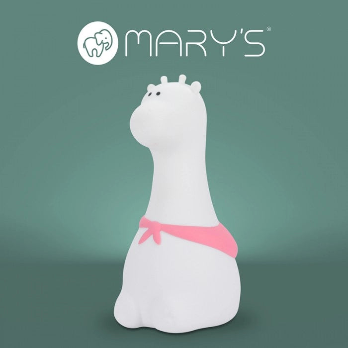 Lampada notte bambini wireless LED RGBW giraffa Mary's