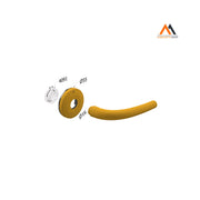 MANIGLIA PORTA BLINDATA 'TIZIANA' bronzo