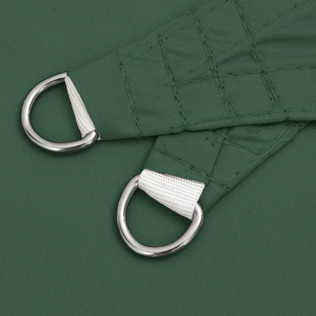 Parasole a vela | Telo Ombra | Vela da ombra Oxford Rettangolare 4x7 m Verde Scuro