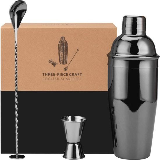 Set di Cocktail per 3 Pezzi - Ideale per l'Uso a Casa e per Principianti