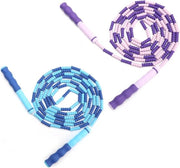 Saltelliere con fili decorativi 2,8 m (2,8 m) Saltelliere per allenamento veloce adattabile per adulti e bambini Pacchetto da 2