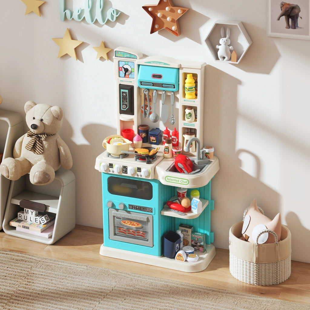 Set Cucina Bambini ¨C Minimal ¨C Verde, Plastica, per 3-6 Anni
