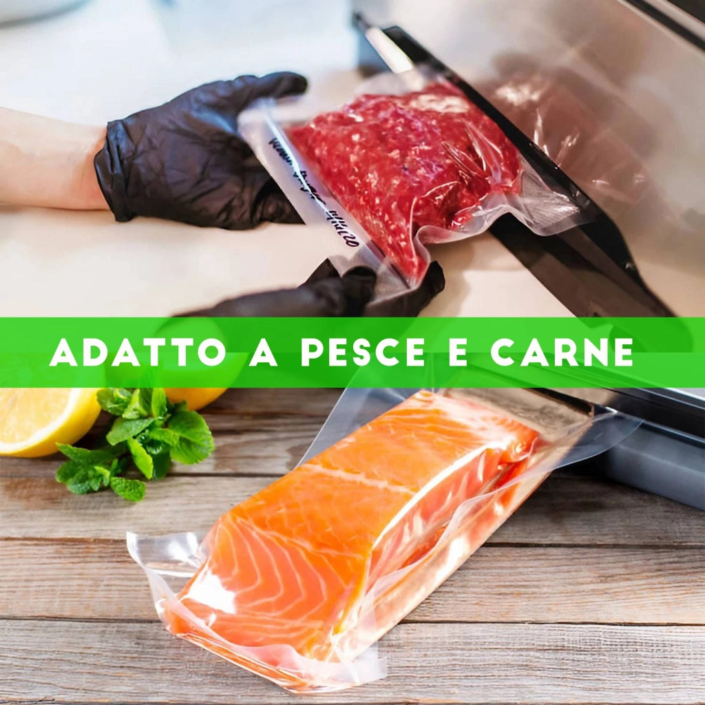 BUSTE SACCHETTI SOTTOVUOTO CONFEZIONE 50 PEZZI 15x30