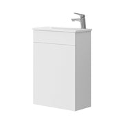 Vicco Set mobili bagno Bianco 2 parti, con lavabo