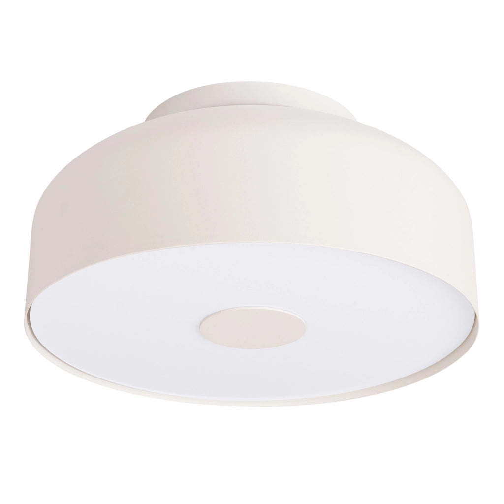 Plafoniera moderna beige rotonda Ø30 4xE27 TEKNAR