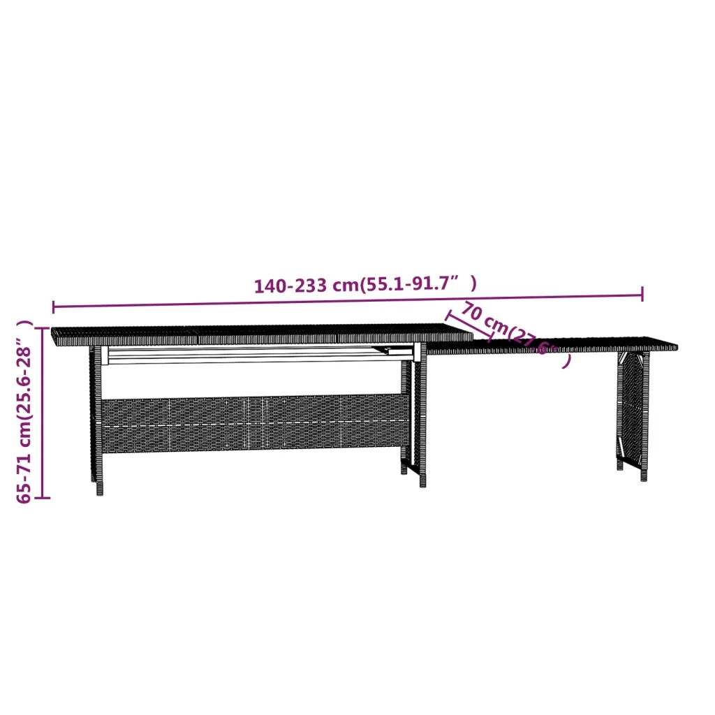 Set Divani da Giardino 6 pz con Cuscini in Polyrattan Grigio 3098169