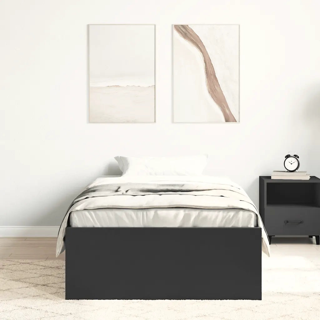 Giroletto Nero 90x190 cm
