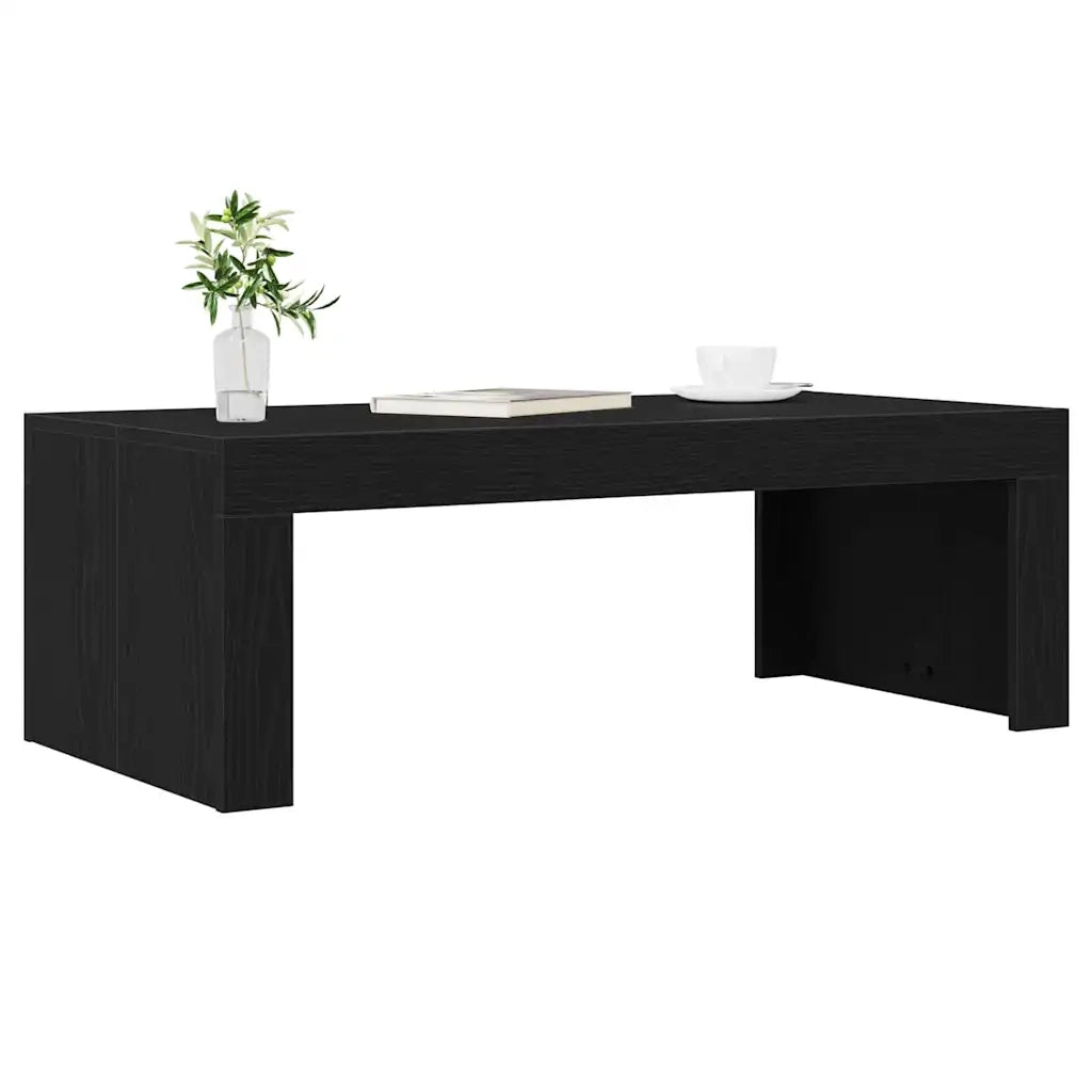 Tavolino da salotto Rovere Nero 102 x 50 x 35 cm 862072