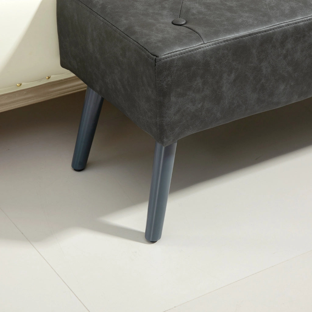 Pouf per letto ¨C Minimal ¨C 114x38x42 cm grigio