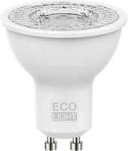 Faretto Led Luce Calda Spot 6W=50W - Gu10 - 110° - 3000K Set 2 Pezzi - Bisonte