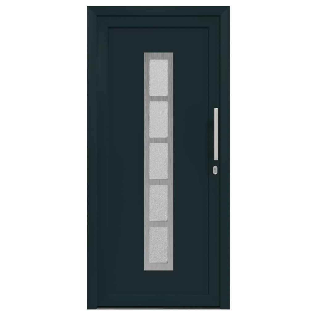 Porta Frontale Antracite 98 x 200 cm PVC 3445684