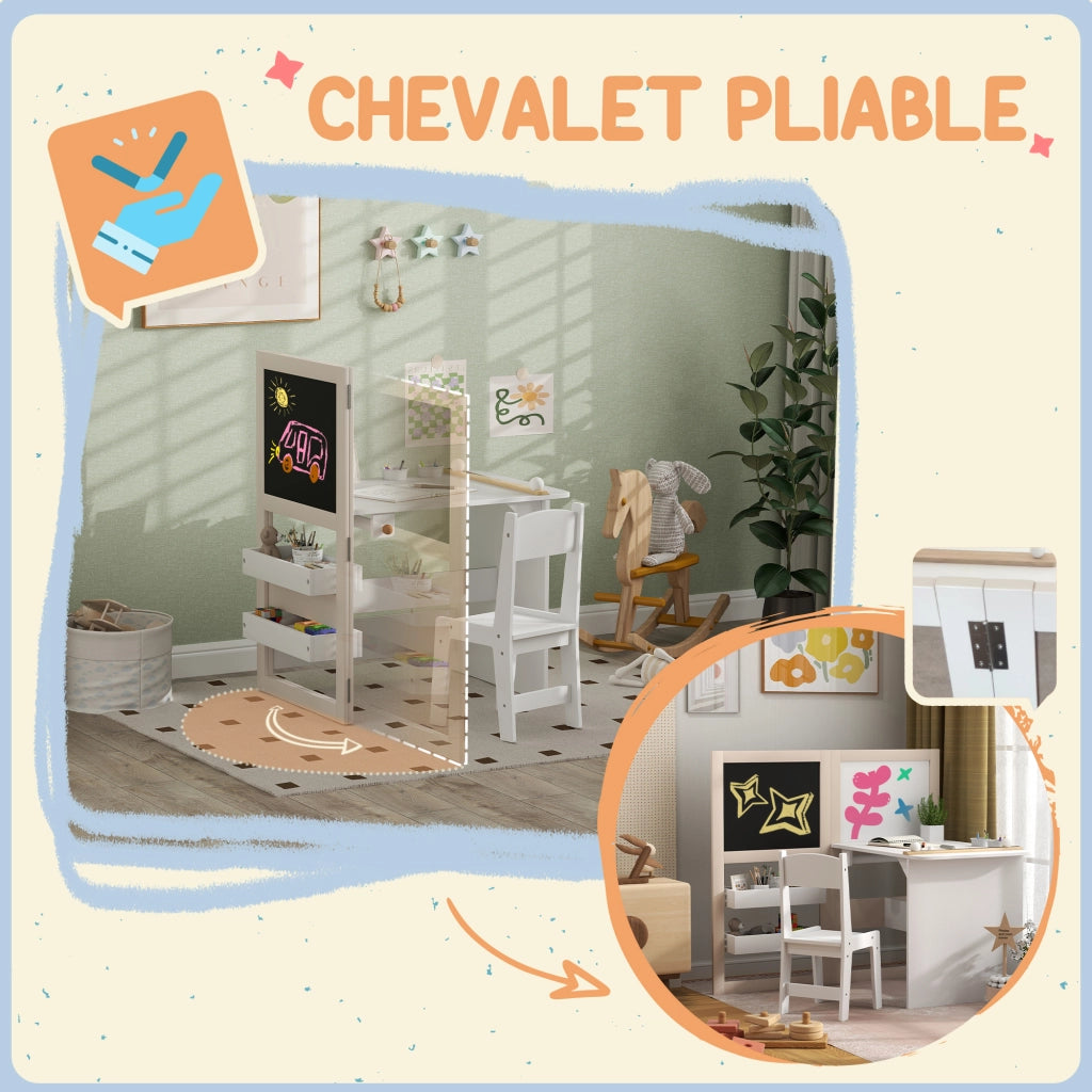 Tavolo bambini ¨C Minimal ¨C bianco