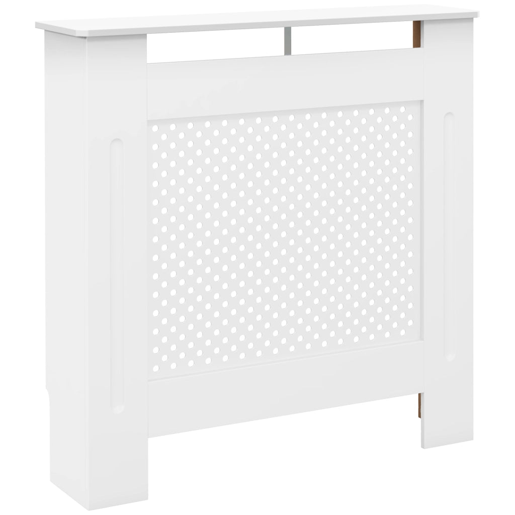 Copriradiatore ¨C Minimal ¨C Bianco, MDF, 78x19x82 cm