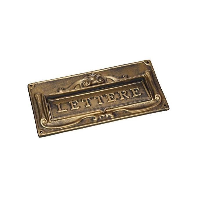 Blinky 27448-20 Buca per Lettere Alu-Zinco 300x140 mm colore Bronzo