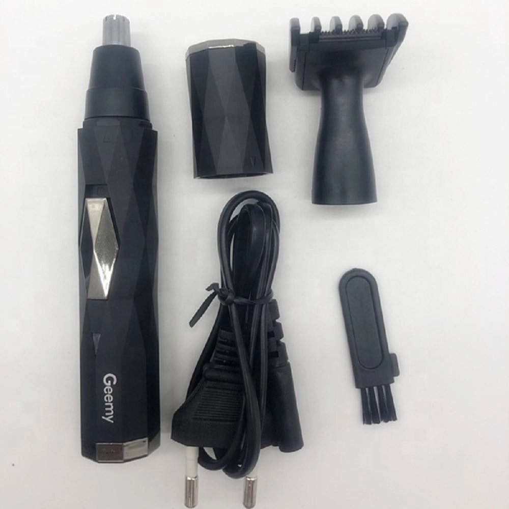 Trade Shop - Regolabarba Rifinitore Naso Orecchie Batteria Ricaricabile Professionale Gm-3121 -