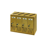 Casellari Postali Vigor alu Ramato K4 4-Box 42X17,5X30