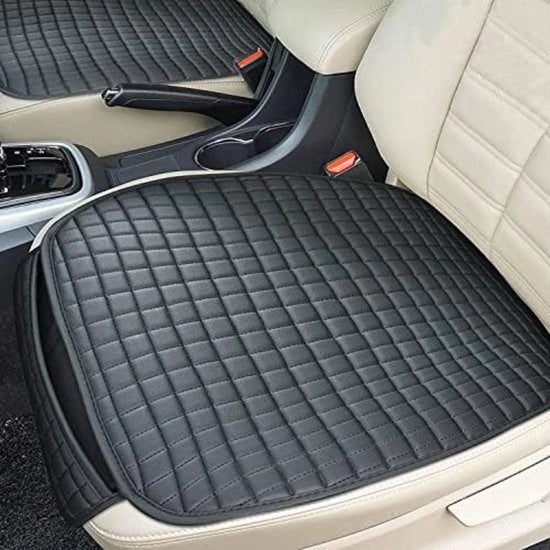 Sedile per Auto con Cuscino - set di cuscini per sedile per auto da 2 - nero