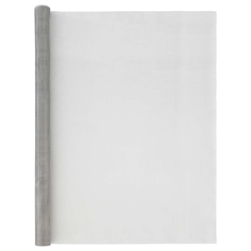 Rete per schermatura 120 x 1000 cm 18 Mesh Argento 42039624