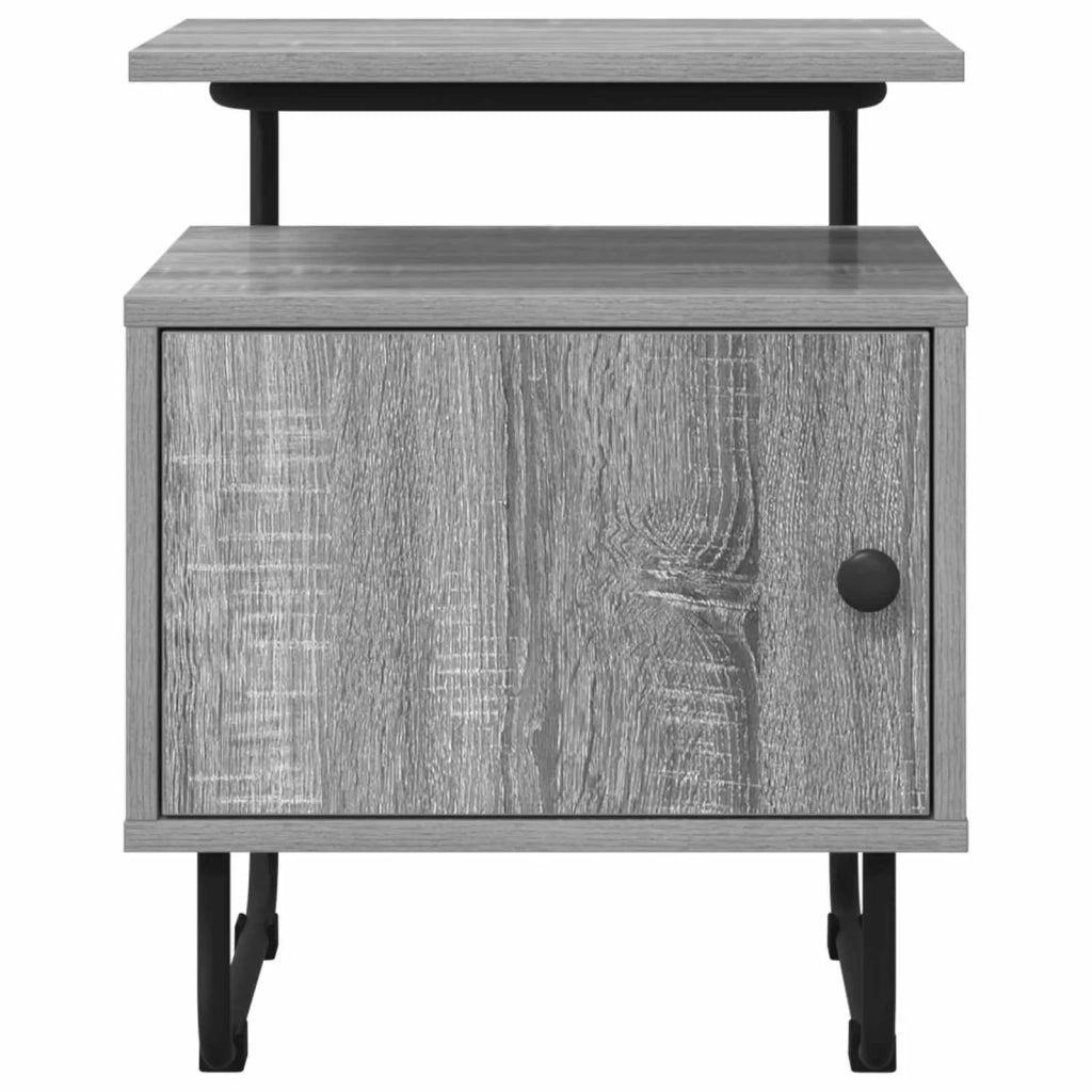 Armadio da Notte Sonoma grigio Legno ingegnerizzato 8007641