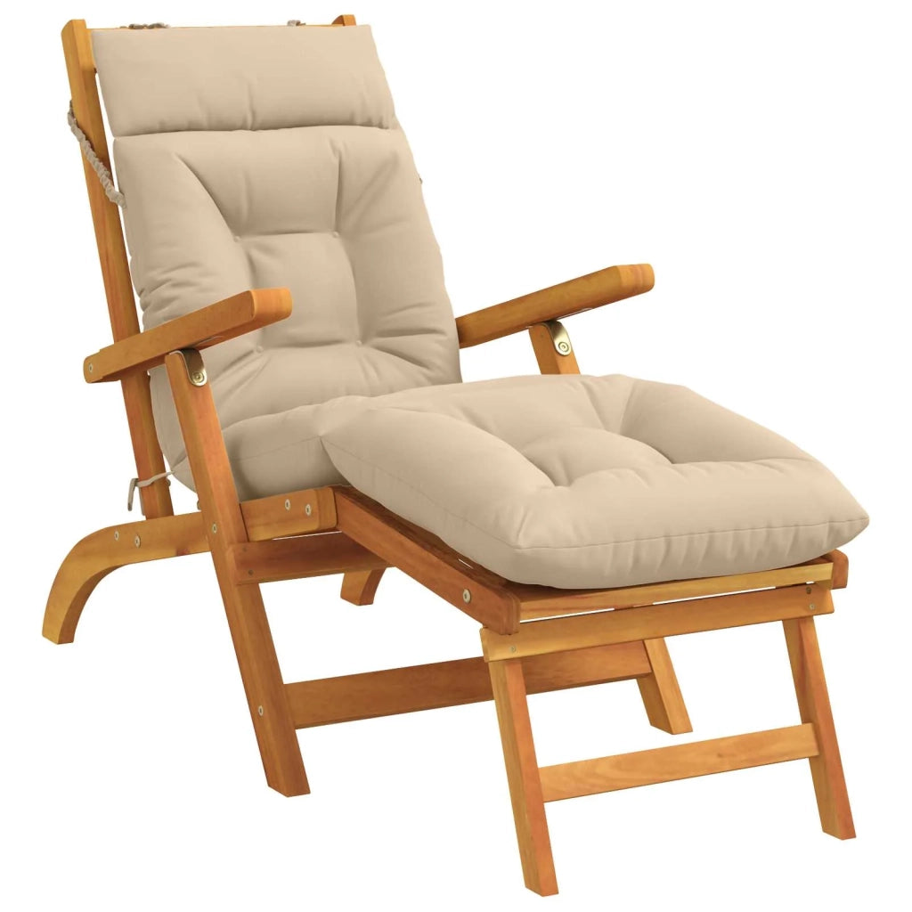 Cuscino per Lettino VIANEN 100% Poliestere Crema 953913