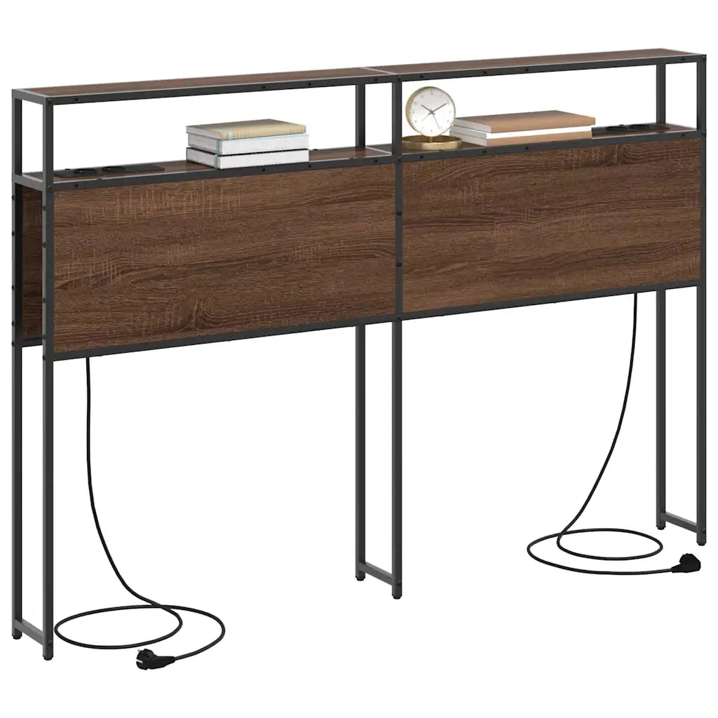 Testiera | Testata contenitore Rovere marrone Legno multistrato