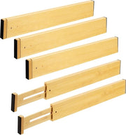 Set di 5 Organizzatori a Bamboo per Cucina - 43-56 cm
