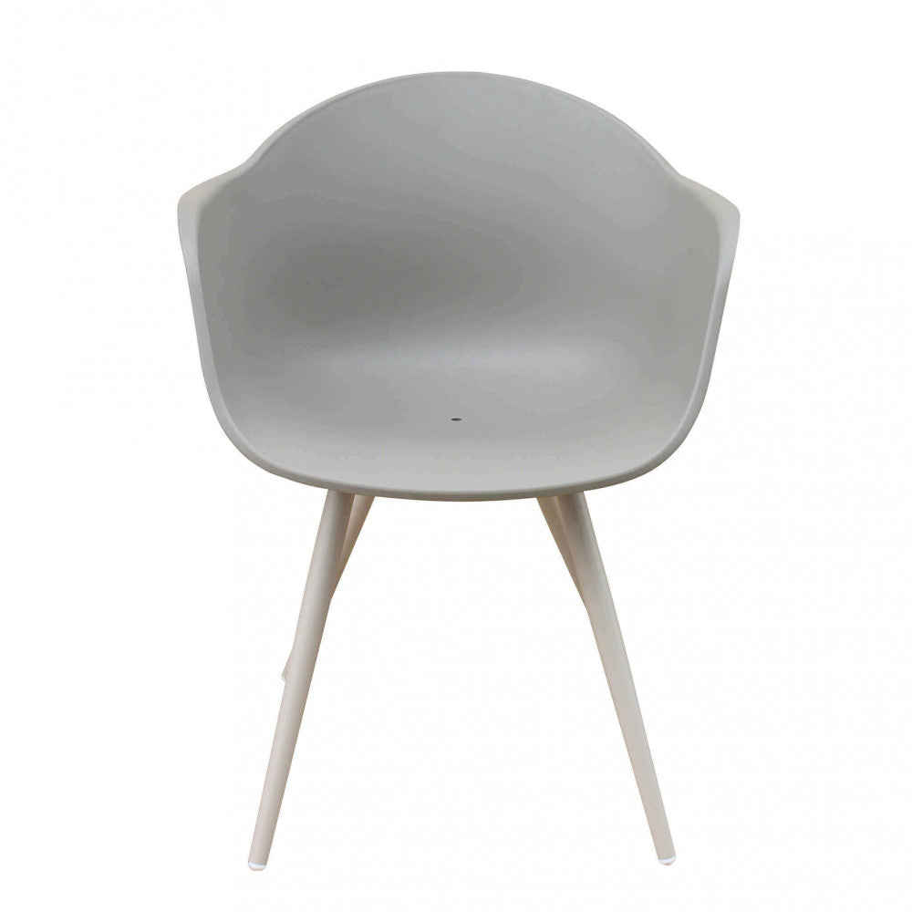 Sedia Sestriere 61x61x80 h cm in Plastica Tortora