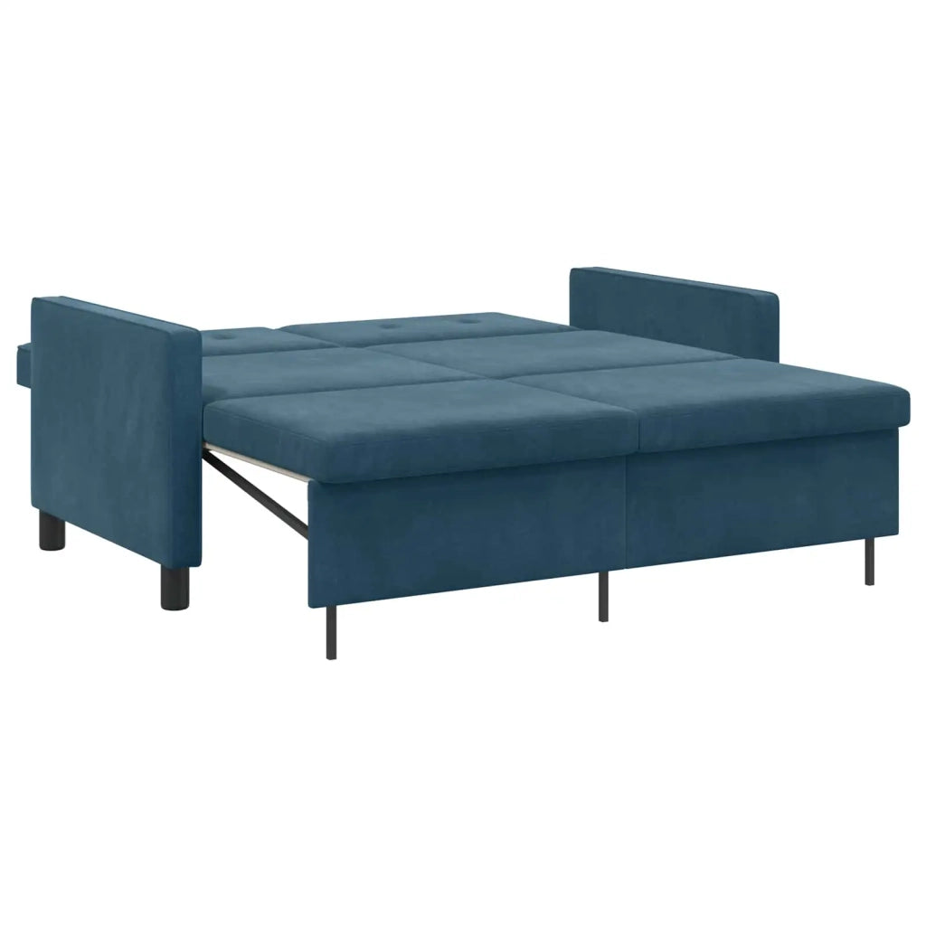 Divano letto Blu Tessuto 42033361
