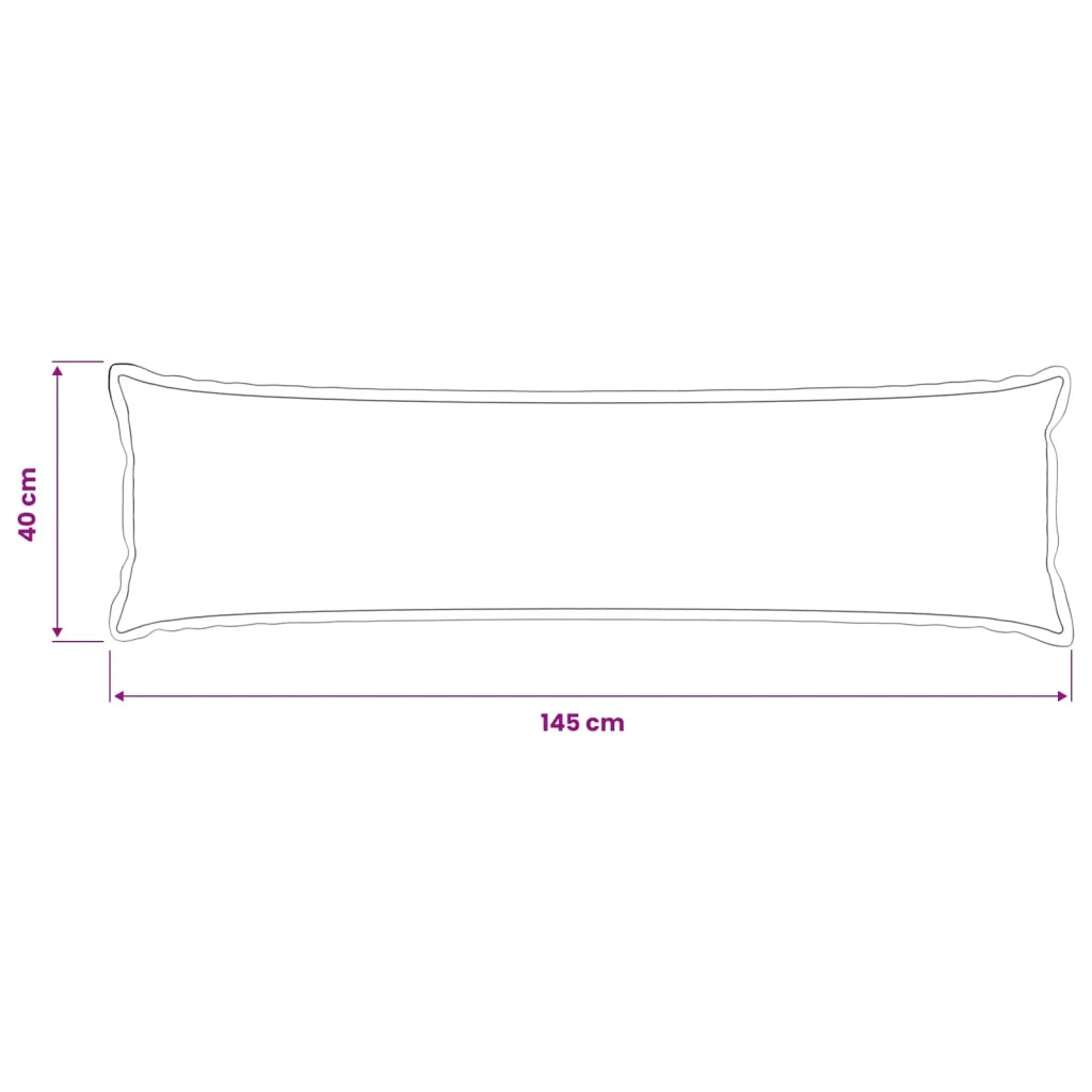 Federa HOUTEN Nero 40 x 145 cm Bouclé 917234