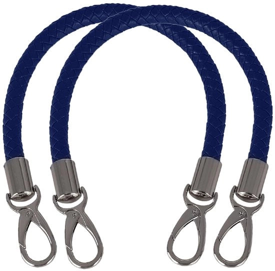 Manubri in PU-cuoio - Stile e sostenibile - 1 pezzo - Nero