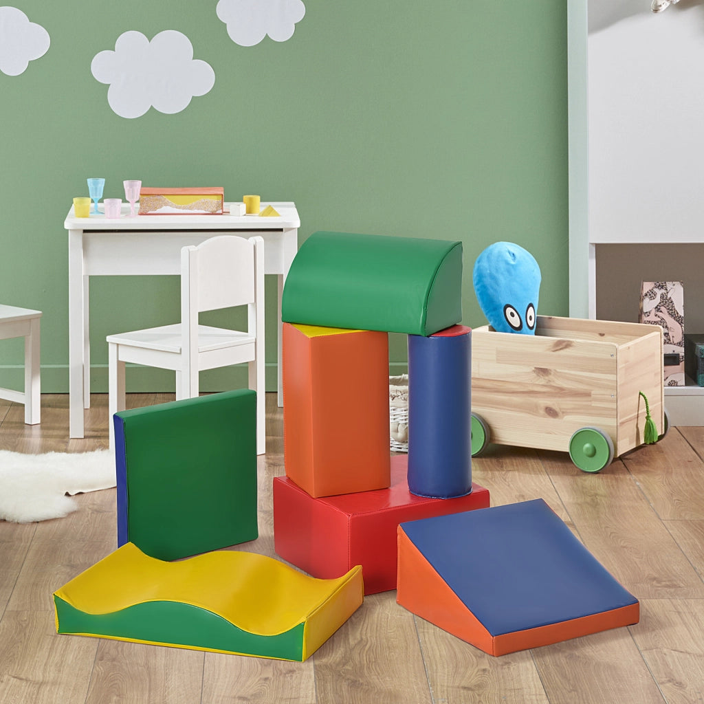 Set parcours motricita' bebe' ¨C zephmum ¨C 7 pezzi, multicolore