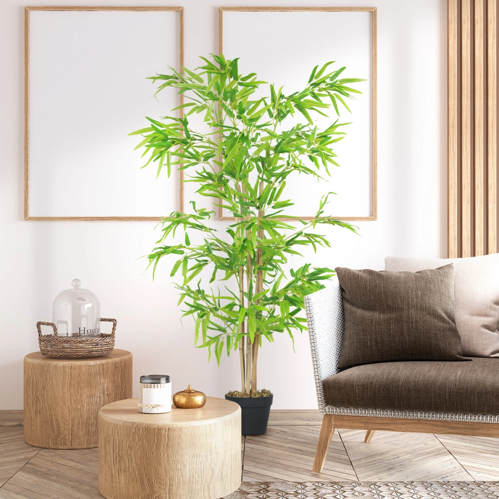 Bamb¨´ Artificiale ¨C Minimal ¨C 120 cm Verde Nero