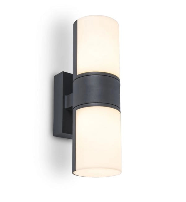 Applique esterna LED CYRA antracite Lutec 15W IP54