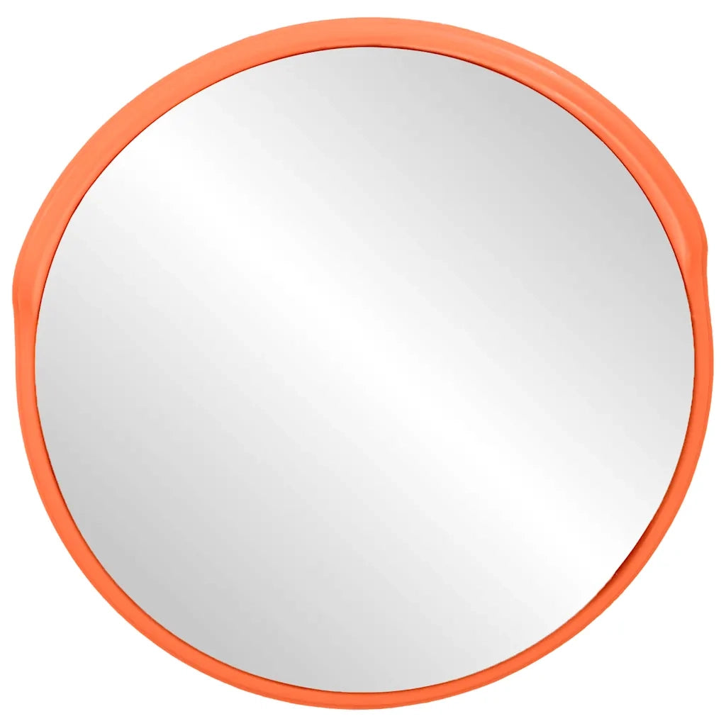 Specchio per Traffico Convesso Plastica PC Arancione 45 cm