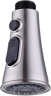 Handdouche per rubinetto di cucina con 2 getti, cromato finito, ideale per cucina e bagno