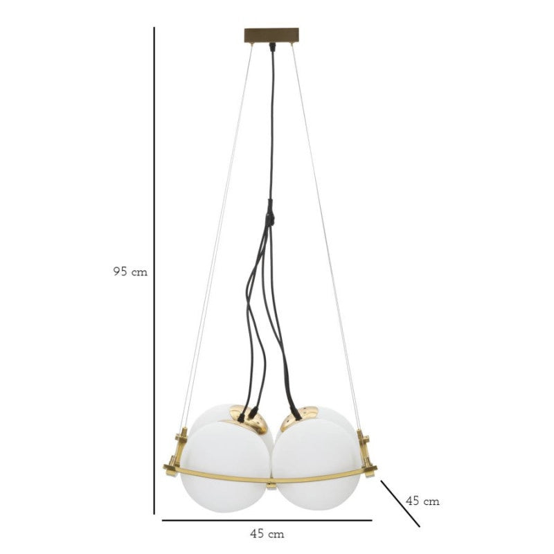 Lampadelle Ario Japan Square cm 45x45x20