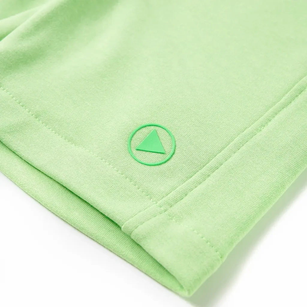 Pantaloncini da Bambino Verde Fluo 128 12507