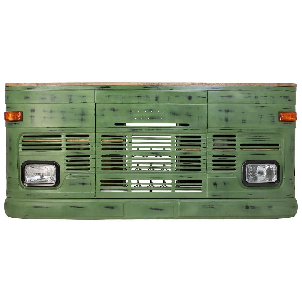 Mobile bar verde  241x40x108