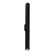 Applique bagno minimal nera up/down Doha 2xGU10 Shilo